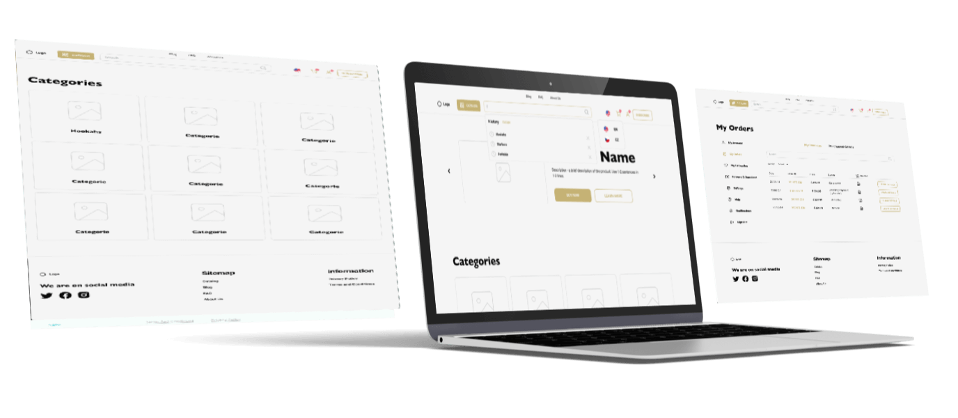 eShop – for B2B and B2C sales