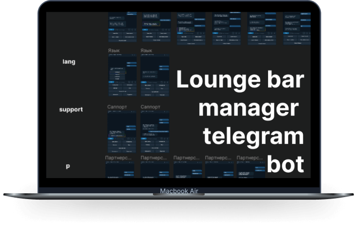 Bot pro řízení personálu sítě lounge barů